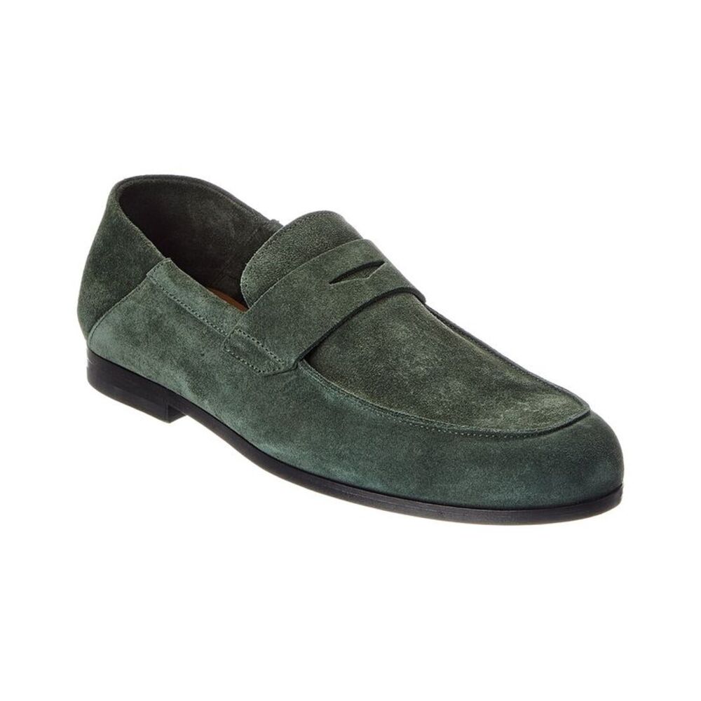 Harry's Of London Wilson Ii Suede Loafer, Green
